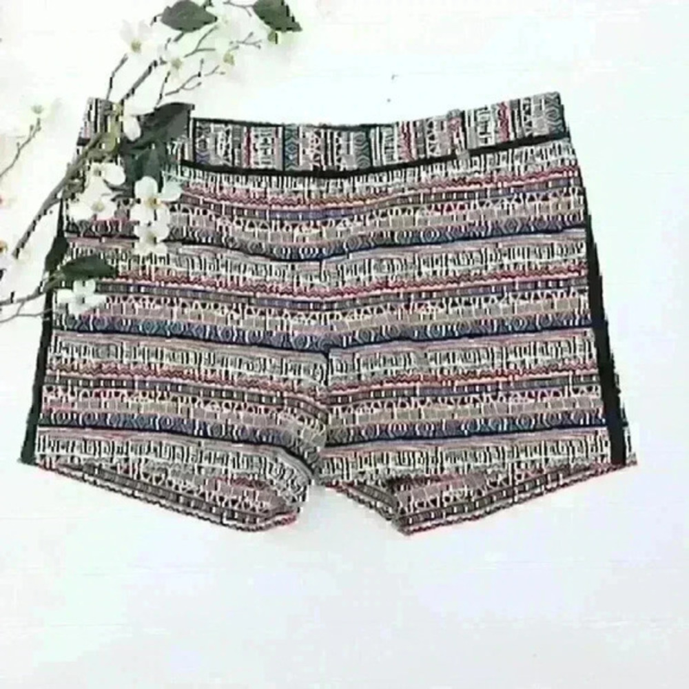 Limited Textured Print Shorts
